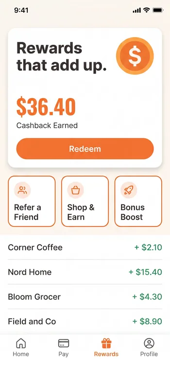 Raw app screenshot, unstyled